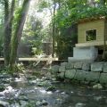 Cabane contenant la pompe 