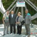 Mme et M. Otto Mollet donateurs et les ouvriers